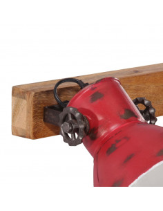 Lampada a Parete 25 W Rosso Anticato 45x25 cm E27