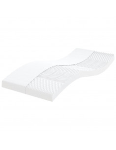 Divano Letto Estraibile Materassi Grigio Chiaro 90x200 Tessuto 2