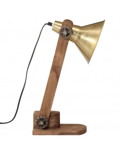 Lampada a Scrivania 25 W Ottone Anticato 23x13x52 cm E27