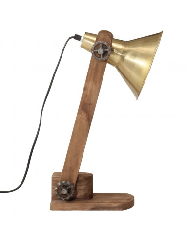 Lampada a Scrivania 25 W Ottone Anticato 23x13x52 cm E27