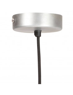 Lampada a Sospensione 25 W Argento Rotonda 28,5 cm E27