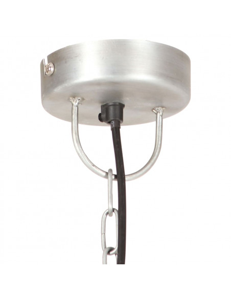 Lampada a Sospensione 25 W Argento Rotonda 48 cm E27