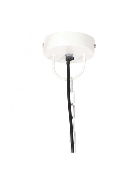 Lampada a Sospensione 25 W Bianca Rotonda 48 cm E27