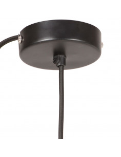 Lampada a Sospensione 25 W Nera Rotonda 17 cm E27