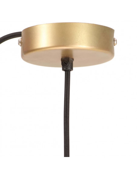 Lampada a Sospensione 25 W Ottone Rotonda 17 cm E27
