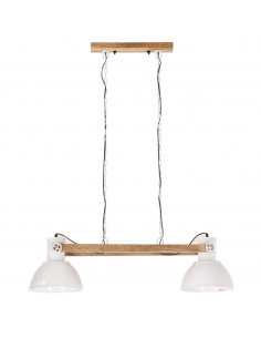 Lampada a Sospensione Industriale 25 W Bianca 109 cm E27