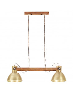 Lampada a Sospensione Industriale 25 W Ottone 109 cm E27