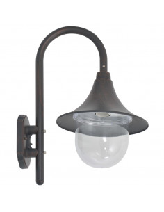 Lampada da Parete da Giardino E27 42 cm Alluminio Bronzo