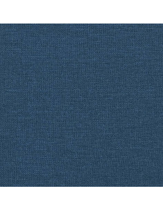 Giroletto a Molle con Materasso Blu 80x200 cm inTessuto