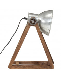 Lampada da Scrivania 25 W Argento Vintage 30x17x40 cm E27