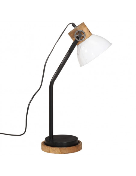 Lampada da Scrivania 25 W Bianca 18x18x60 cm E27