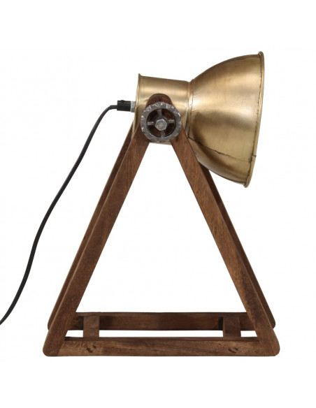 Lampada da Scrivania 25 W Ottone Anticato 30x17x40 cm E27