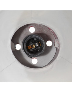 Lampada da Scrivania 25 W Rosso Anticato 23x18x96 cm E27