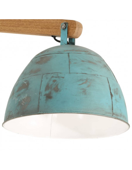 Lampada da Soffitto 25 W Blu Anticato 105x30x65-108cm E27