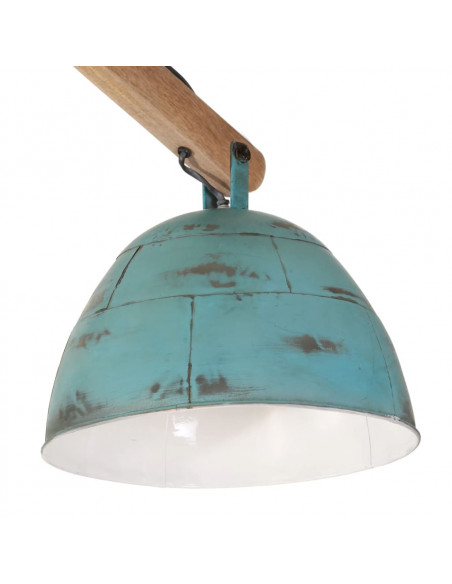 Lampada da Soffitto 25 W Blu Anticato 29x18x85 cm E27