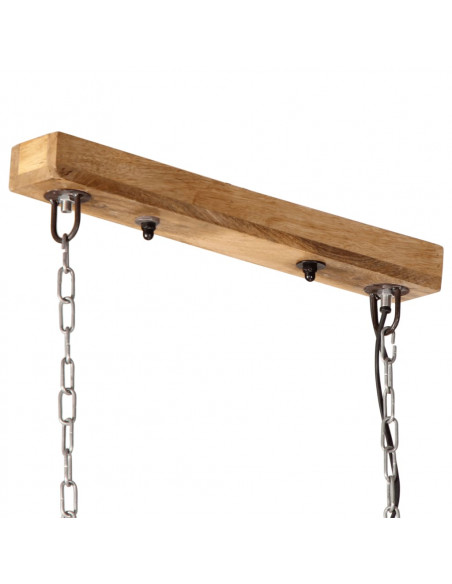 Lampada da Soffitto 25 W Blu Anticato 90x24x111 cm E27