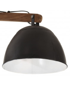 Lampada da Soffitto 25 W Nera 105x30x65-108cm E27