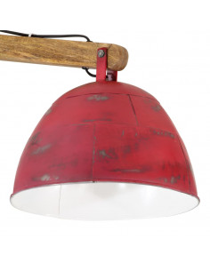 Lampada da Soffitto 25 W Rosso Anticato 105x30x65-108 cm E27