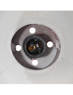 Lampada da Soffitto 25 W Rosso Anticato 35x35x25 cm E27