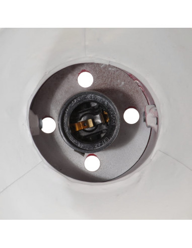 Lampada da Soffitto 25 W Rosso Anticato 35x35x25 cm E27