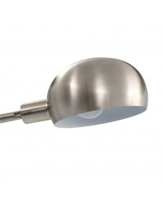 Lampada da Terra 200 cm 5 Bulbi E14 Argento