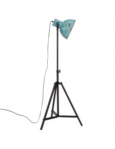 Lampada da Terra 25 W Blu Anticato 61x61x90/150 cm E27