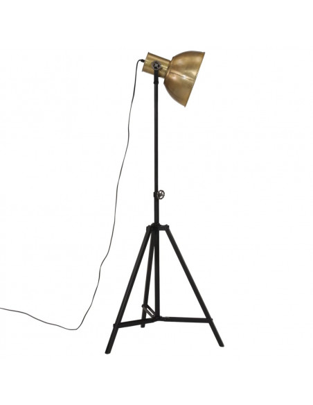 Lampada da Terra 25 W Ottone Anticato 61x61x90/150 cm E27