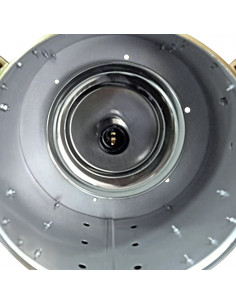 Lampada da Terra a Treppiede Legno Massello di Mango 193 cm