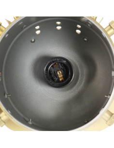 Lampada da Terra a Treppiede Legno Massello di Mango 97 cm