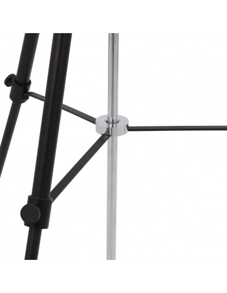 Lampada da Terra E27 Nera e Oro 51 cm
