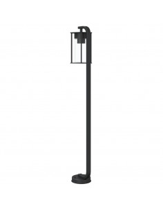 Lampada da Terra per Esterni Argento 100 cm in Acciaio Inox