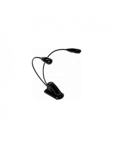 Lampada disc jockey Quiklok 10 00917 Ms22 Led Leggio Black Black