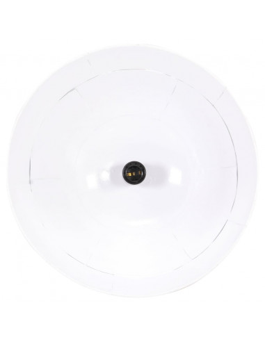 Lampada Industriale Vintage 25 W Bianca Rotonda 31 cm E27