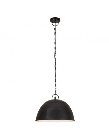 Lampada Industriale Vintage 25 W Nera Rotonda 40 cm E27
