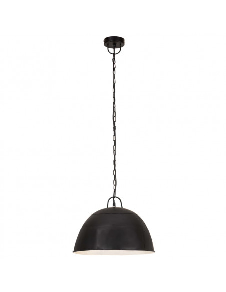 Lampada Industriale Vintage 25 W Nera Rotonda 40 cm E27