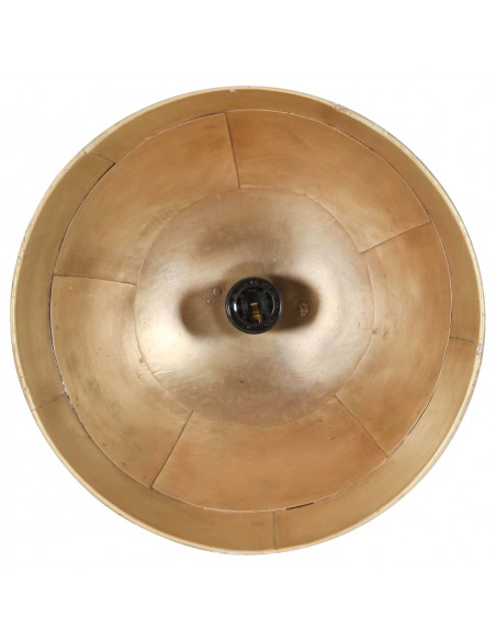 Lampada Industriale Vintage 25 W Ottone Rotonda 31 cm E27