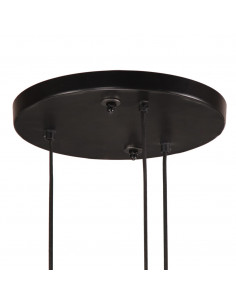 Lampada Pensile 25 W Nera 30x30x100 cm E27