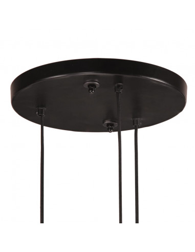 Lampada Pensile 25 W Ottone Anticato 30x30x100 cm E27