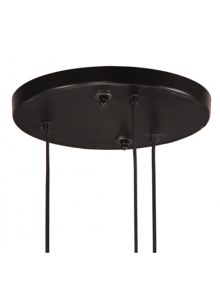 Lampada Pensile 25 W Rosso Anticato 30x30x100 cm E27