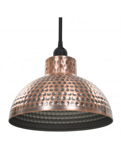 Lampadari 2 p Semisferici Color Rame