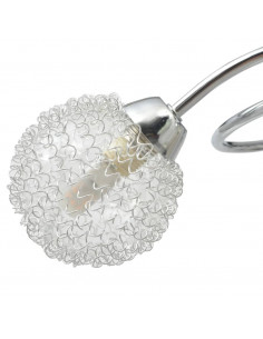 Lampadario da Soffitto con 3 Lampadine LED G9 120 W