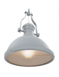 Lampadario Grigio Rotondo E27