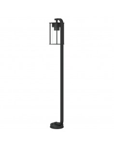 Lampade da Terra per Esterni 3 pz Nere 100 cm in Acciaio Inox