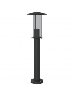 Lampade da Terra per Esterni 3 pz Nere 60 cm in Acciaio Inox