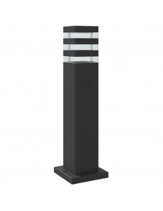 Lampade da Terra per Esterni Nera 50 cm in Alluminio