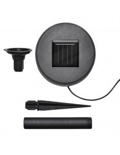 Lampade LED da Giardino 6 pz con Picchetti e Pannelli Solari