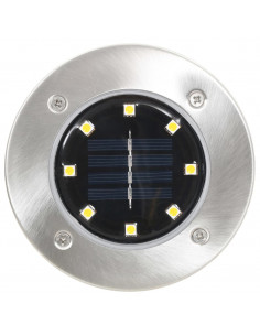 Lampade Solari da Terra 8 pz Luci a LED Colore RGB