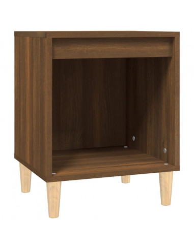 Comodino Rovere Marrone 40x35x50 cm