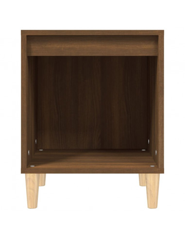 Comodino Rovere Marrone 40x35x50 cm