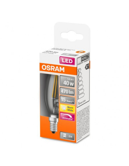 Lampadina led Osram SUPERSTAR Trasparente Trasparente